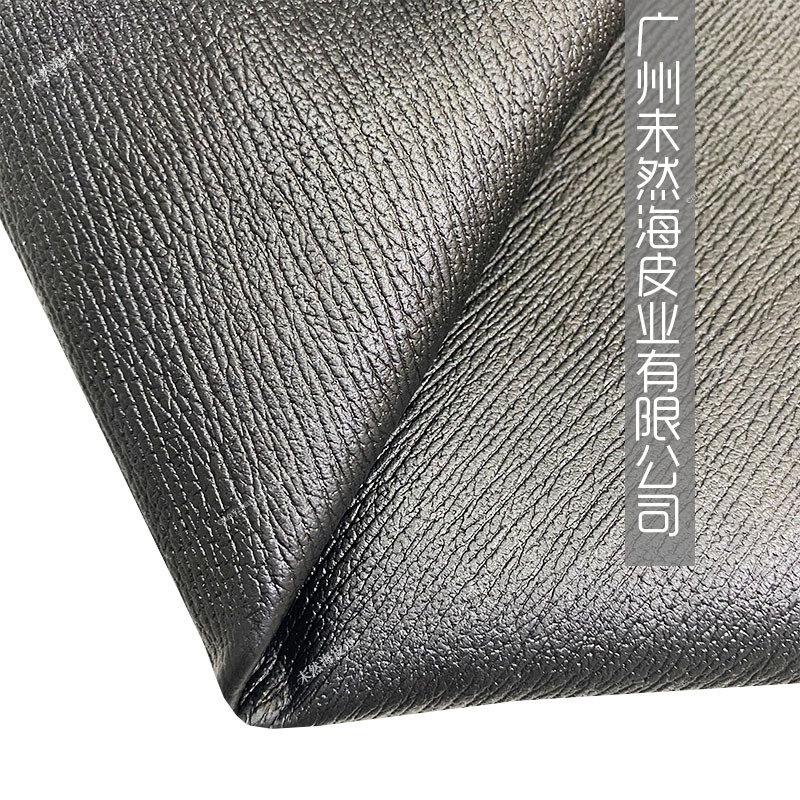 头层牛皮黑色鲨鱼纹腰带皮带包包用真皮