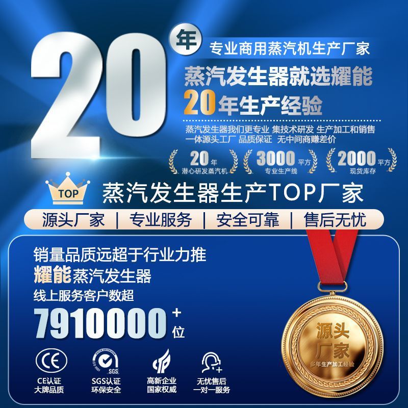 Generador de vapor de gas natural automático de gas comercial máquina de vapor de ahorro de energía pan de bolón de hierro calderas de vapor pan al vapor