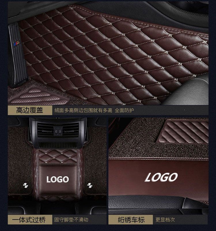 Suitable for Audi A3, Audi A4L, Audi A6L, Audi Q5L, A8L, Q3 full-coverage car floor mats