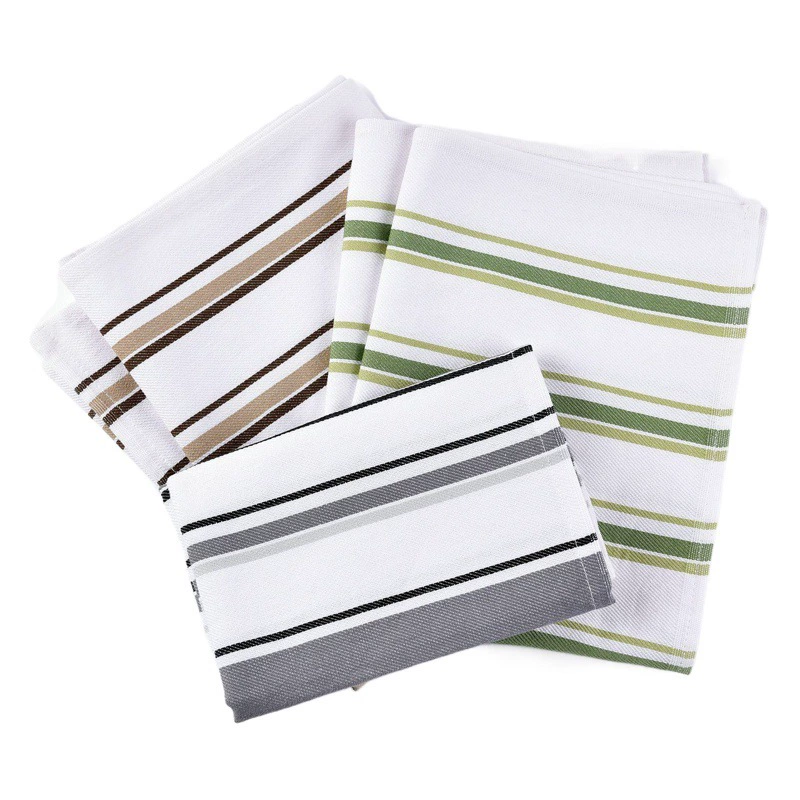 Экспорт европейских и американских чайных полотенец спот оптовая продажа кухонных полотенец утолщение влагопоглощающий сильный хлопковый твил чайное полотенце