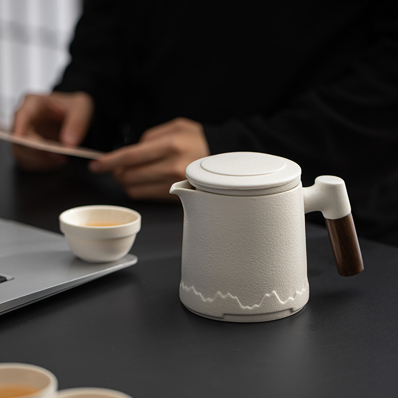 便攜式旅行茶具戶外露營旅遊泡茶隨行快客杯一壺四杯可印LOGO