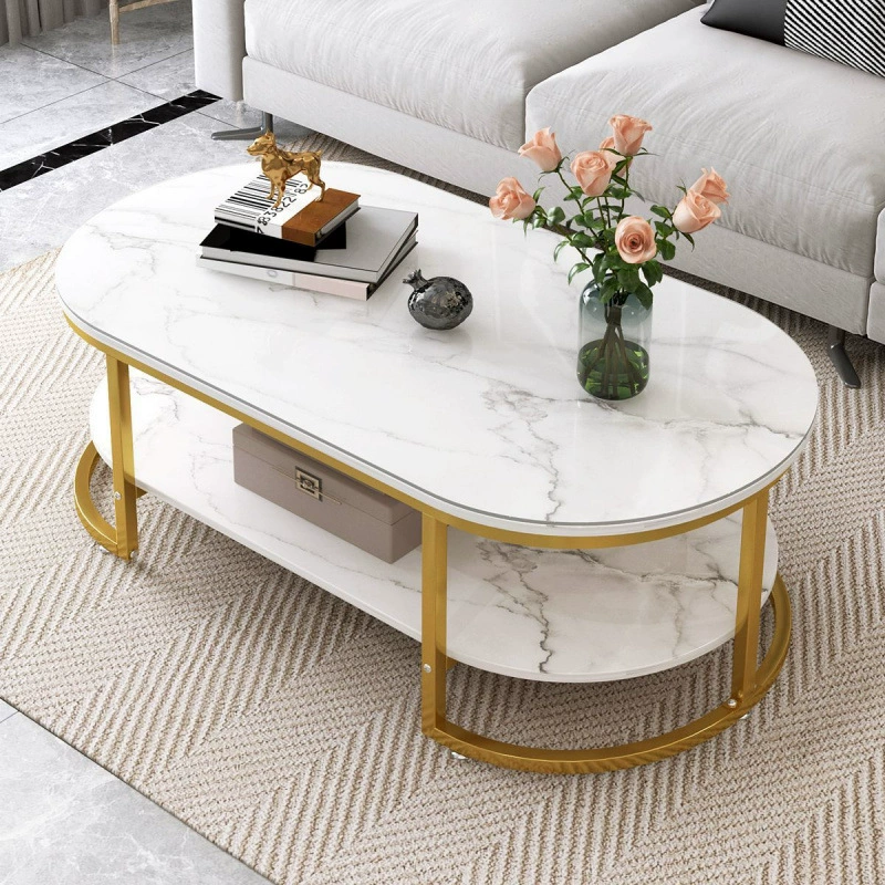 Легкий роскошный журнальный столик, простой угловой диван, чайный столик, зал, спальня, балкон, стол для небольшой квартиры, заводская поставка цепочки поставок