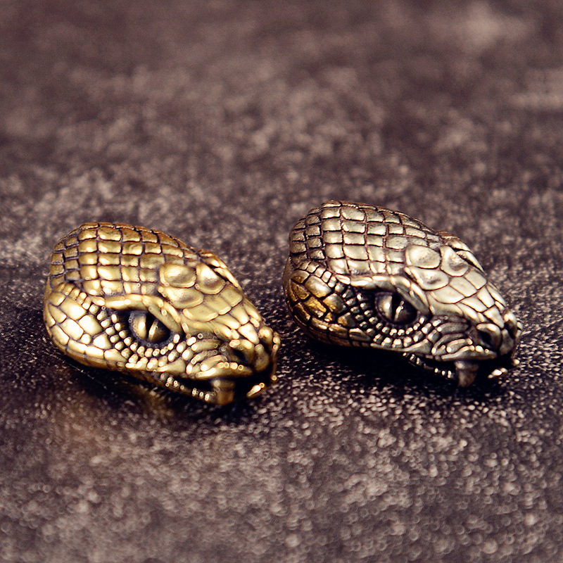 New Snakehead EDC Pure Brass Knife Pendant Keychain Pendant Umbrella Rope Pendant White Copper Pendant Bag Pendant Accessories Jewelry New Snakehead EDC Pure Brass Knife Pendant Keychain Pendant Umbrella Rope Pendant White Copper Pendant Bag Pendant Accessories Jewelry