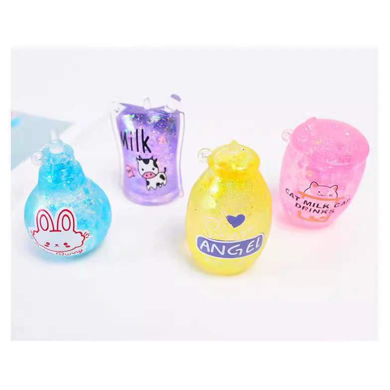 85 градусов солод сахар щепотка блесток мини маленькая чашка для чая бутылочка для кормления декомпрессионная щепотка не гнилое вентиляционное отверстие Детские декомпрессионные игрушки