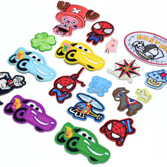 廠家批發新款卡通人物布貼刺繡布貼 服裝毛衣DIY補丁貼繡花