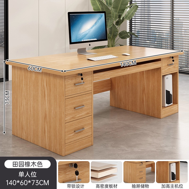 Mesa de escritorio, mesa de computadora de escritorio, mesa de escritorio