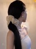 Big advanced hair rope from pearl, hairgrip, hair accessory, high-quality style, simple and elegant design