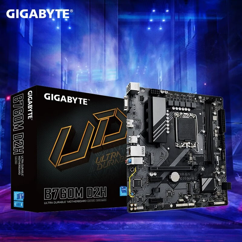 Совместимо с Gigabyte B760MD2H DDR5 с процессором 12-го/13-го поколения