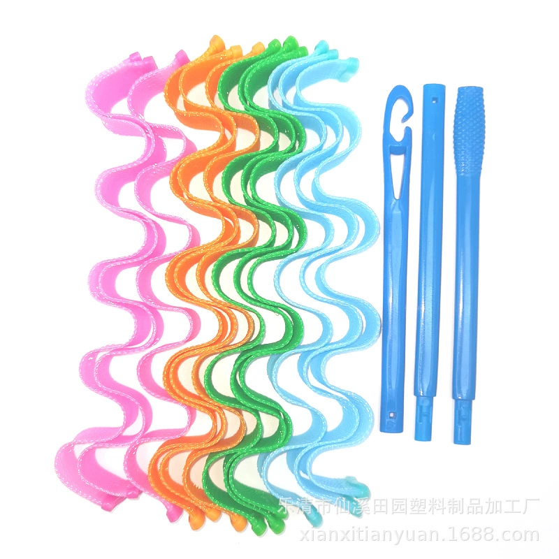 (30CM45CM55CM) Пластичный волос-curler без нагрева ручной завиватель
