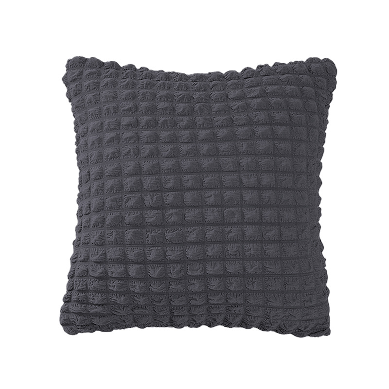 Transfronterizo seersucker funda de almohada moderna sala de estar minimalista sofá almohada personalizada sofá contraportada todo incluido al por mayor