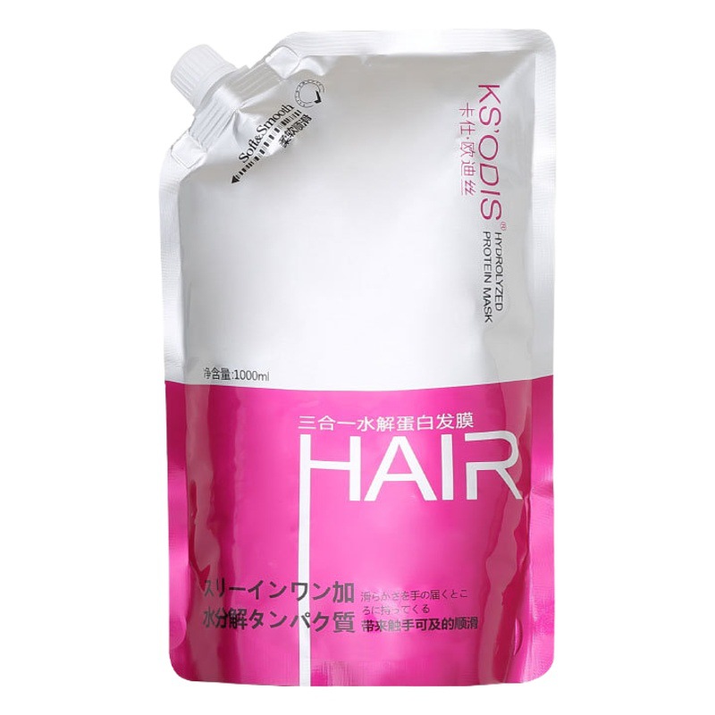 Kérastase Three-In-One Hydrolyzed Protein Hair Mask Smoothes Frizzy, Dry, Permed and Dyed