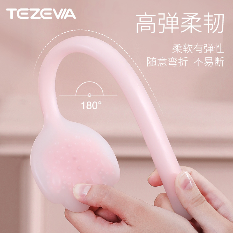 Tabla de masaje de silicona Tzeva para uso doméstico, tabla de masaje de cuerpo completo, equipo para golpeteo de meridianos en cuello y hombros, equipo para golpeteo de espalda y hombros, venta al por mayor.