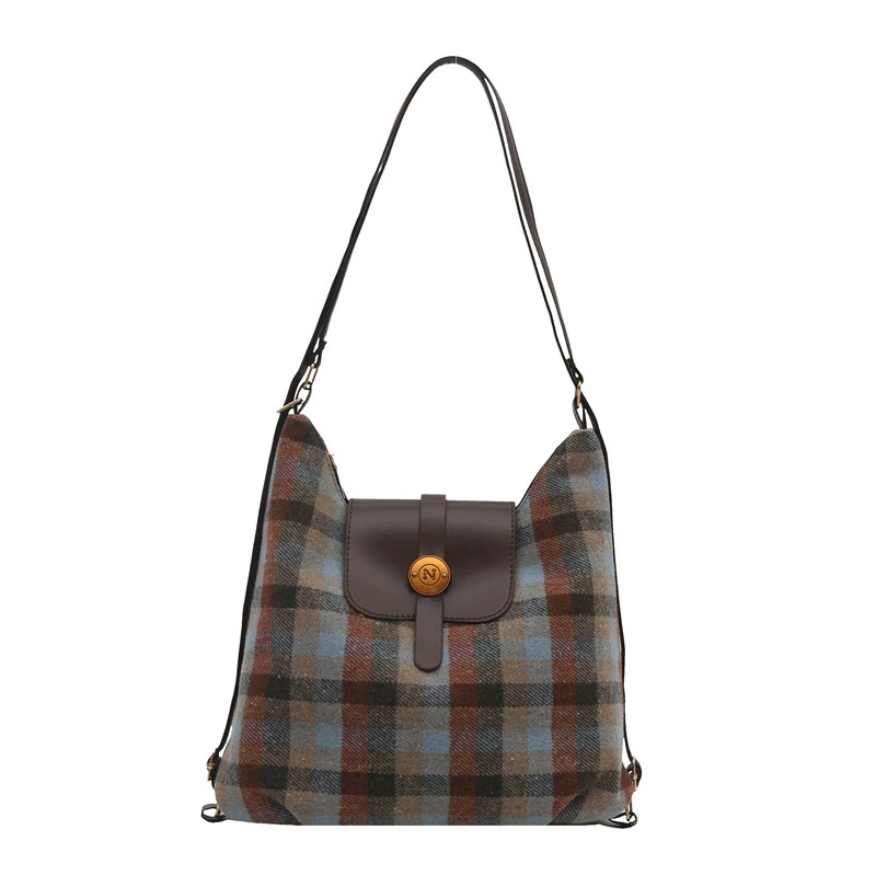 Autumn backpack for leisure, one-shoulder bag, Korean style