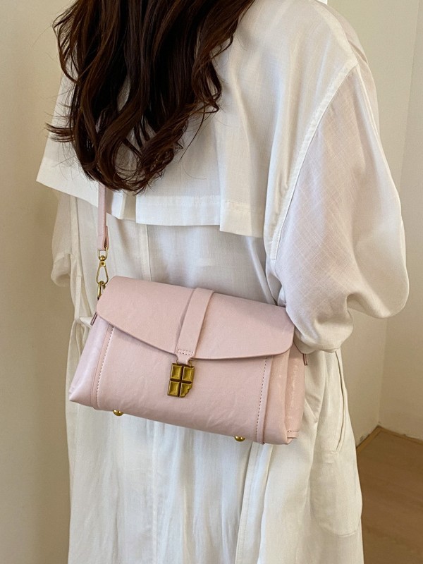 Bolso de tendencia transfronteriza de gran capacidad para mujeres 2026 retro nicho de alto nivel bolso de hombro de viaje simple bolso pequeño image 4