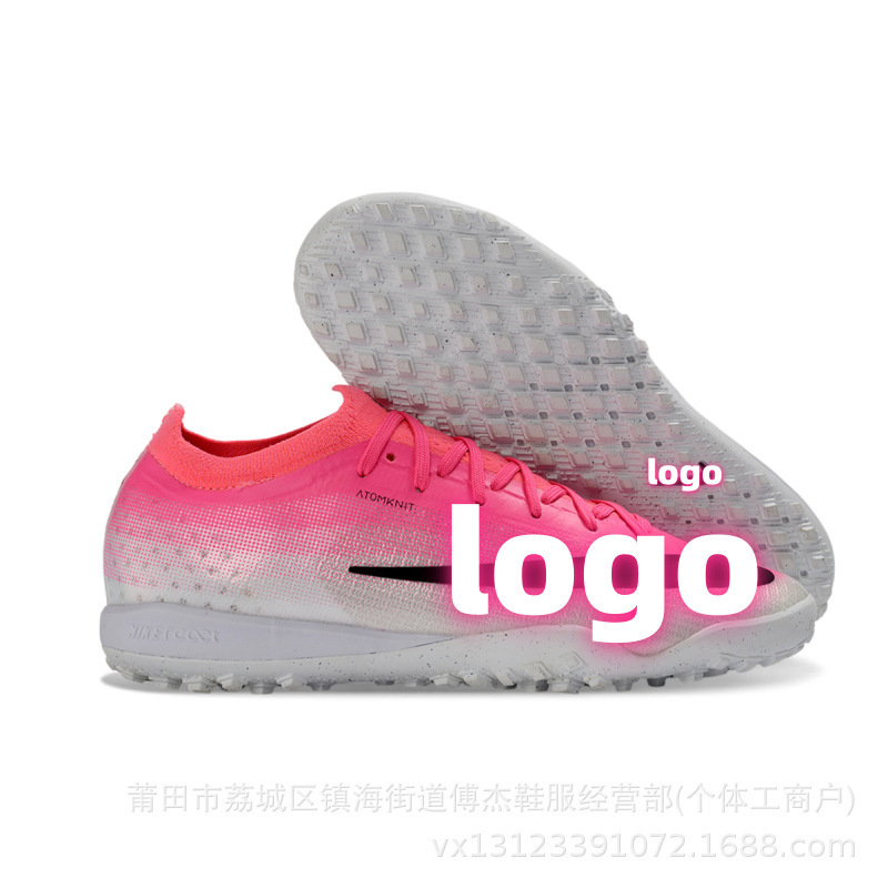 Factory Direct Sales Cross-Border New Model Assassin 17 Air-Cushioned Low-Top Tf Cleats for Actual Training and Competition Men's Student Soccer Shoes