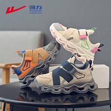 回力童鞋男女童鞋子秋季新款皮面防水中大童防滑儿童运动鞋批发