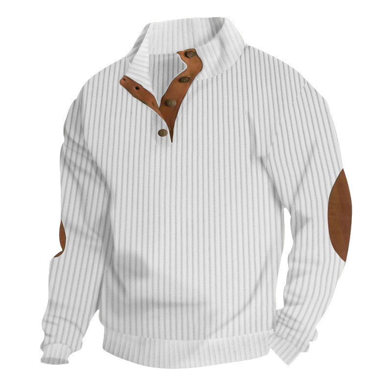 Nuevo Europa y los Estados Unidos transfronterizos primavera y otoño chaqueta de hombre de alta calidad chaqueta casual de moda camiseta de manga larga chaqueta caliente