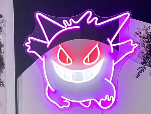 Transfronterizos venta caliente lámpara LED luminosa de neón acrílico lámpara USB patrón de cartel interior lámpara de decoración de fiesta
