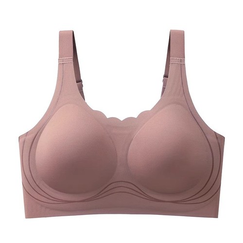 Adjustable Large Cup Bra for Plus Size Women, Push-Up, Invisible, Non-Slip, Anti-Sag, Underwire, Full Cup