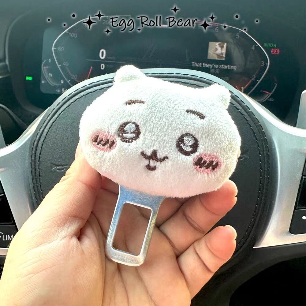 차량용 안전벨트 버클 삽입형 인형 장식 클립