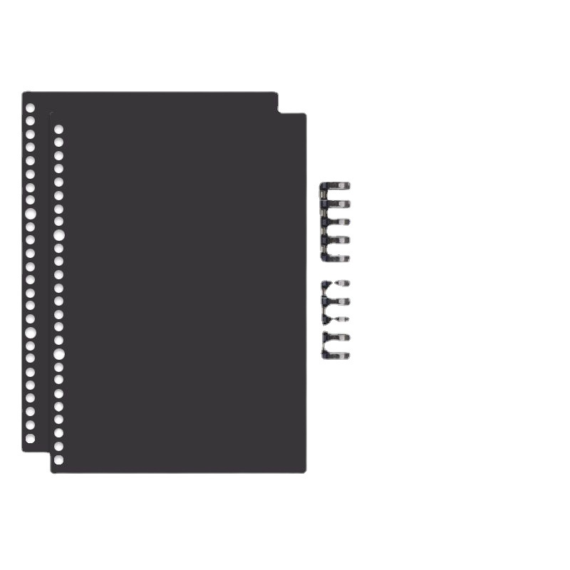 Cuaderno de hojas sueltas hebilla de anillo cuaderno estudiante desmontable B5 línea horizontal Bloc de notas diario de cuaderno de grabación