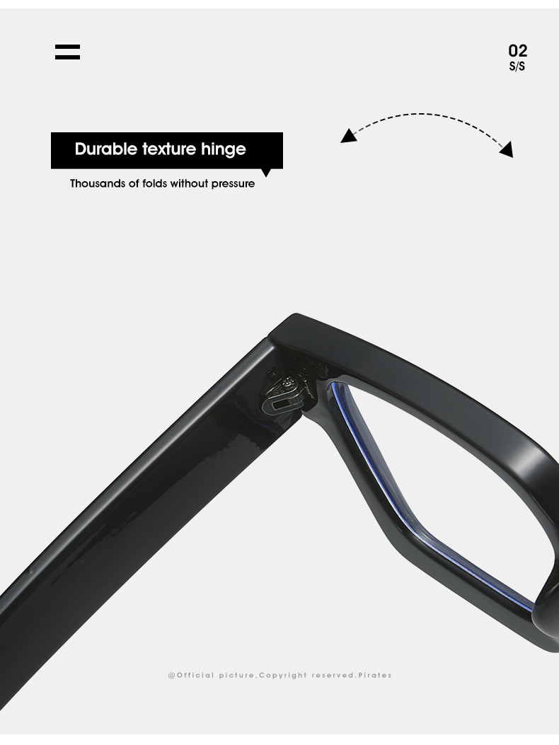45g Weight Full Frame Glasses Structure Glasses Classification Ac Lens Material Square Glasses Style Daily Occasion Solid Color, Leopard Pattern All Seasons Season Unisex Gender Simple Style Style Simple Style Solid Color Leopard Ac Square Full Frame Optical Glasses 13