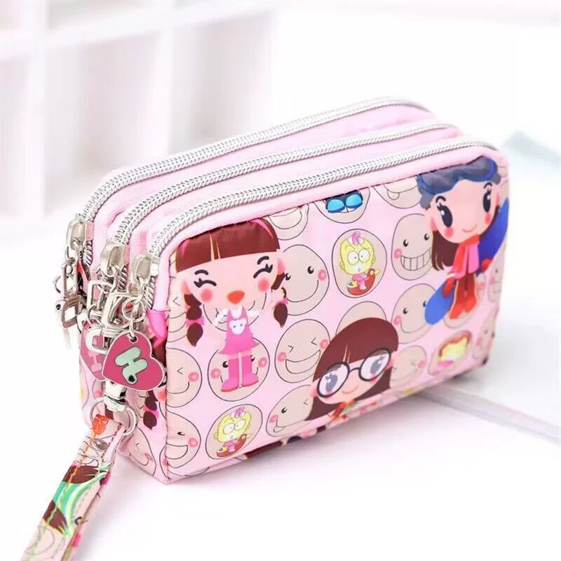 Кошелек на молнии с плечевой сумкой, длинной ручкой, маленькая clutch-сумочка, тканевый