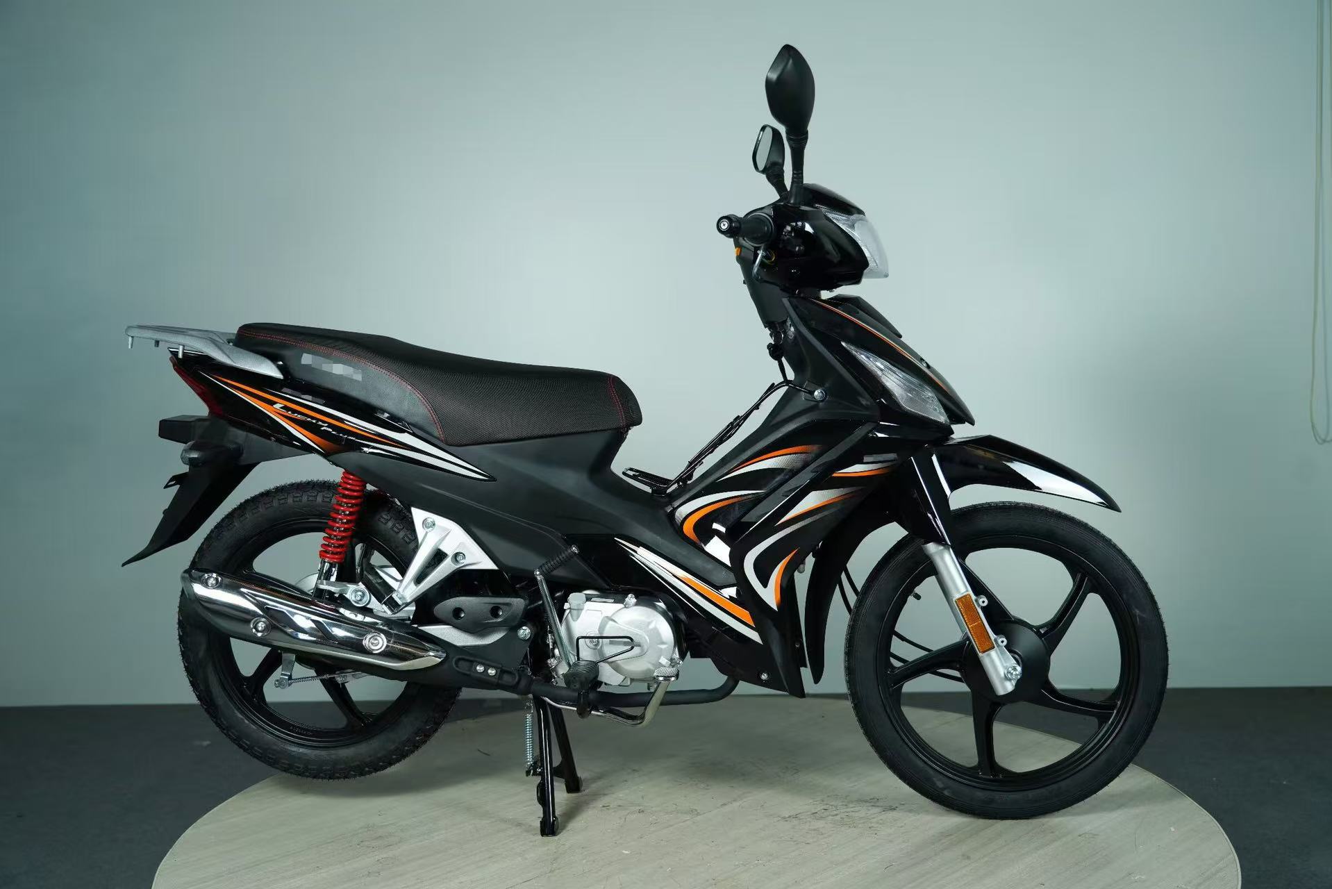 Cross-Border Kavaki Two-Wheeled Fuel-Powered Motorcycle, Vintage Underbone Motorcycle, Kawasaki Fuel-Efficient Two-Wheeler