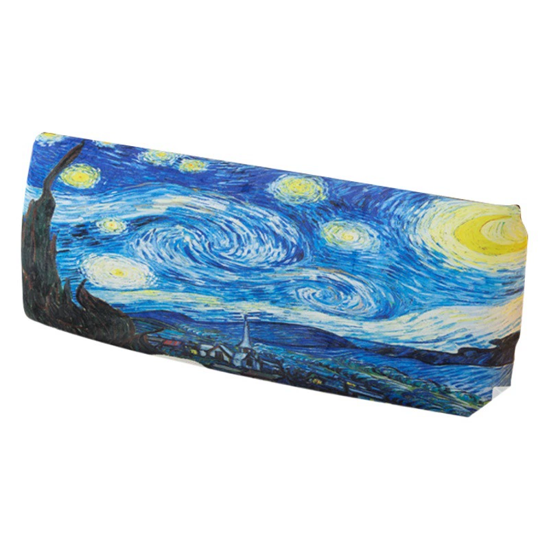 Скандинавский доступный роскошный стиль, картина маслом Ван Гога, прикроватная накладка, ремонт общежития, съемная и моющаяся мягкая тканевая пылезащитная накладка на спинку