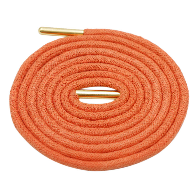 Kurojin redondo de algodón sólido de cera cordón de zapato de 3,5 mm botas Martin botas de cuero botas de herramienta botas accesorios de zapato de cera fina