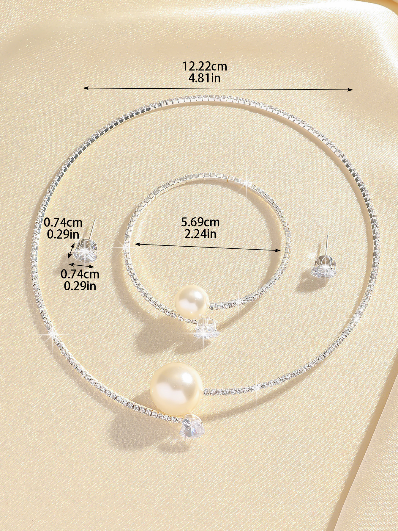 Súprava perlových náhrdelníkov pre nevestu doplnky_voghion.com