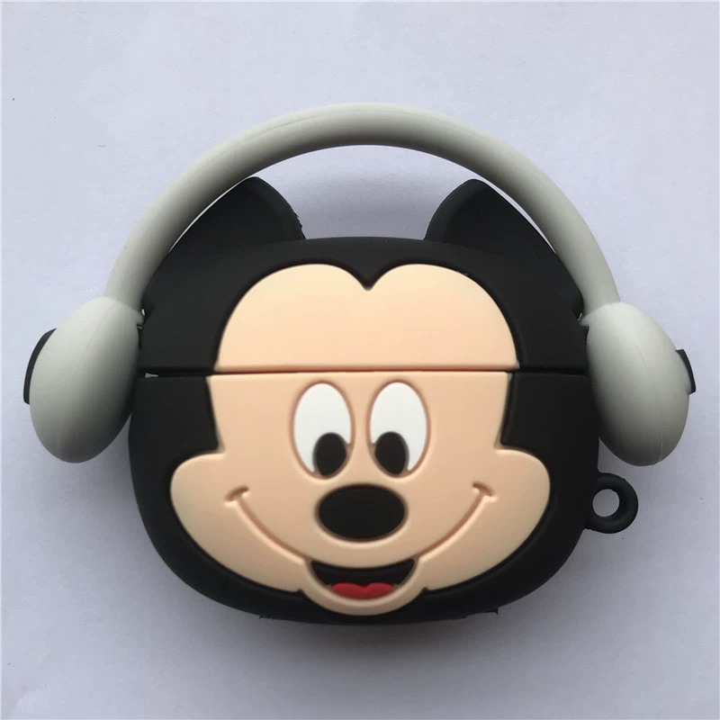 Силиконовый защитный чехол для Apple AirPods (3-е поколение) — дизайн мультгероя, зацепляющий или хвост, беспроводная совместимость
