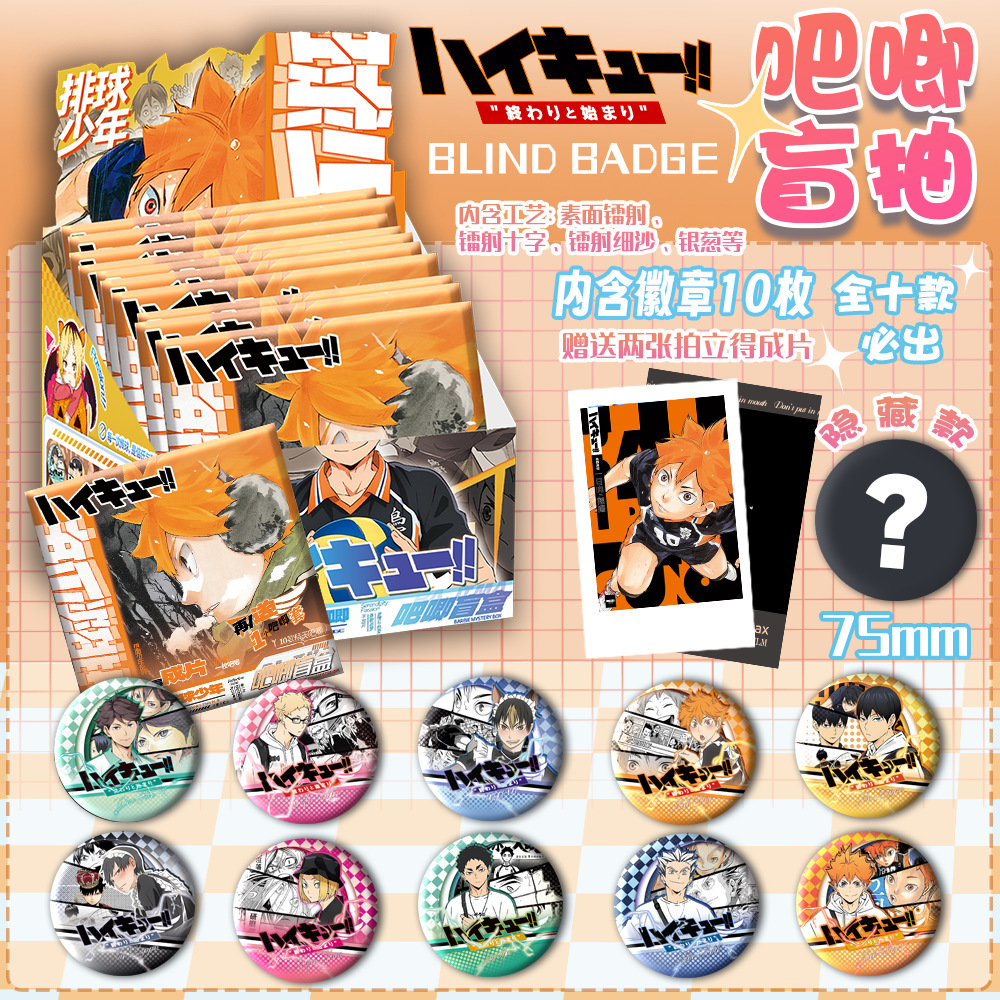 배구 주니어 뱃지 [1박스에 10발]