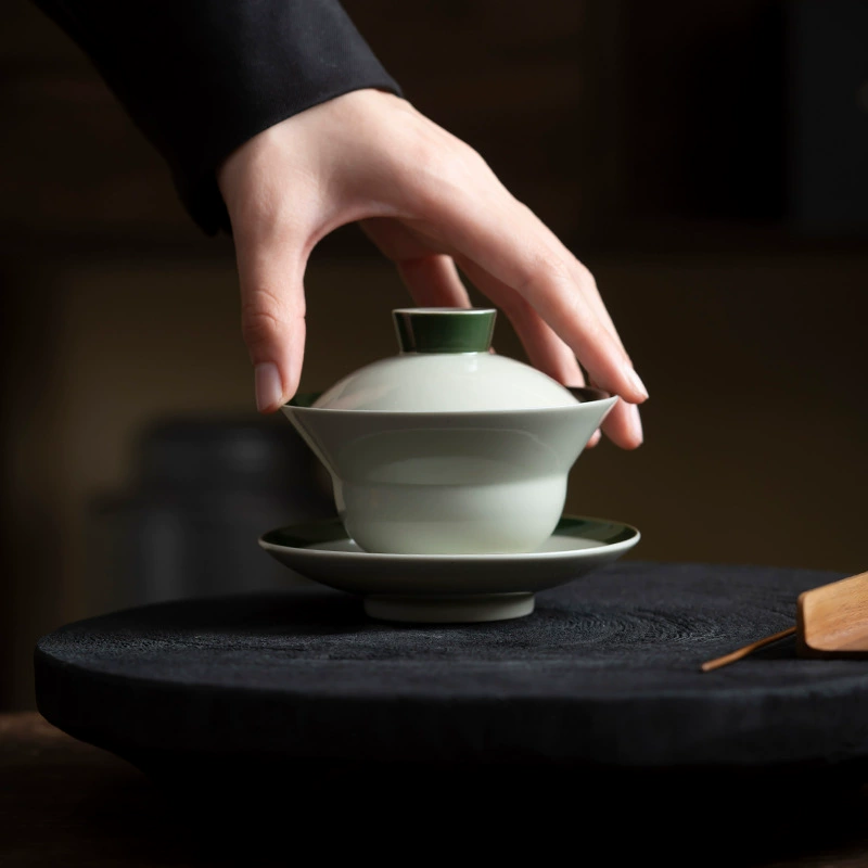 Ceramic ретро чайный набор для дома, чашка чая