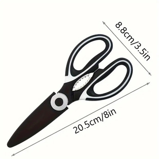 Children's Scissors Sheath Handmade Plastic Scissors Kindergarten Handmade DIY Paper Cutting Elastic Protection Anti-Pinch Small Scissors