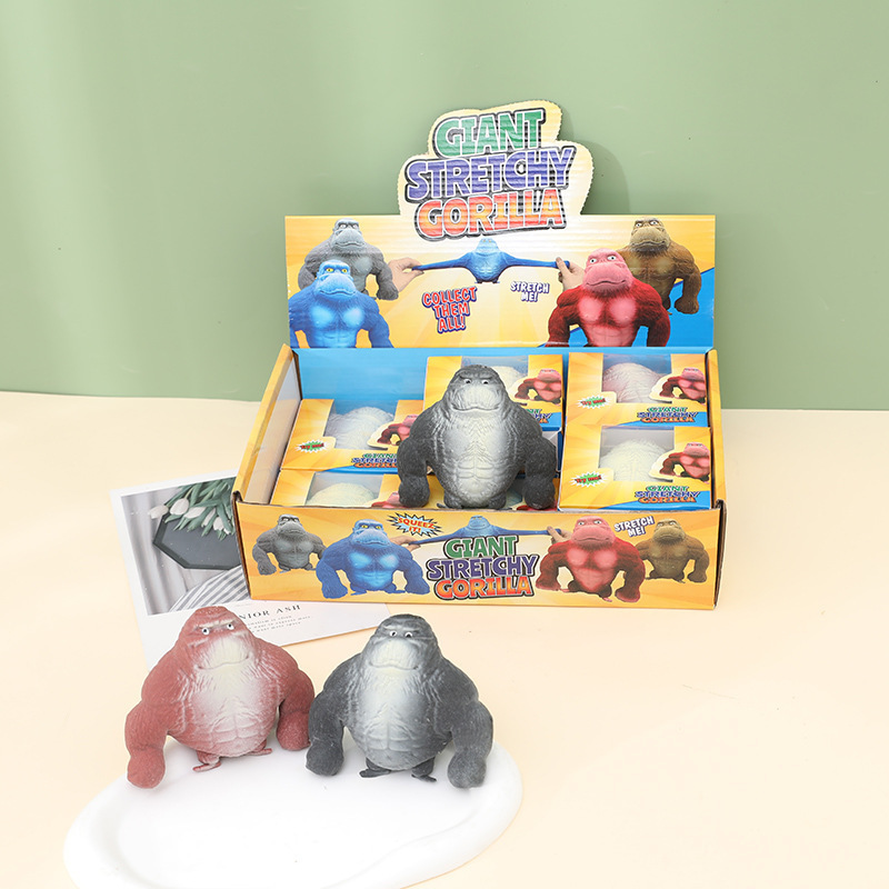 Suministro directo de fábrica, descompresión, explosión transfronteriza de gorila, ventilación, descompresión, juguetes de gorila complicados creativos al por mayor