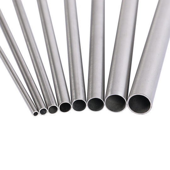 304 stainless steel round tube non-standard precision tube surface brushed bright stainless steel stainless steel industrial welded pipe processing