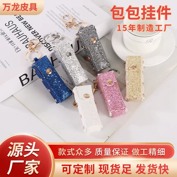 In-Stock Direct Sale Key Pouches, Earphone Pouches, Charms, Lipstick Pouches, Charms, Coin Purses with Large Quantity Discount