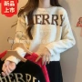 辣妹宽松圆领新款针织衫