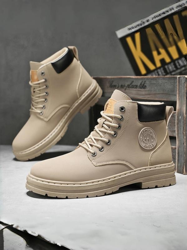 E 53267 High Top work Books Autumn casual shoes botas de alta ayuda image 11