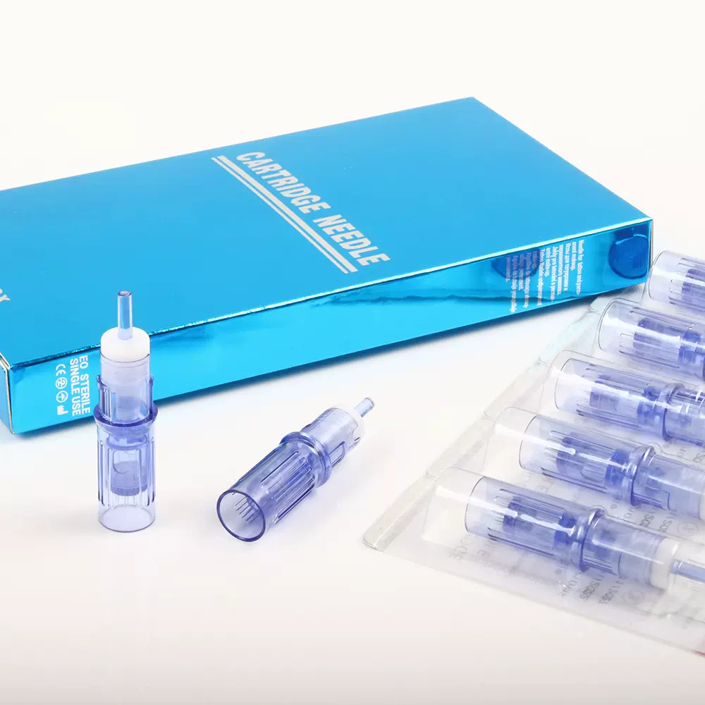 纹身一体针微针针头电动12针36针纳米微晶导入仪耗材多针头适配