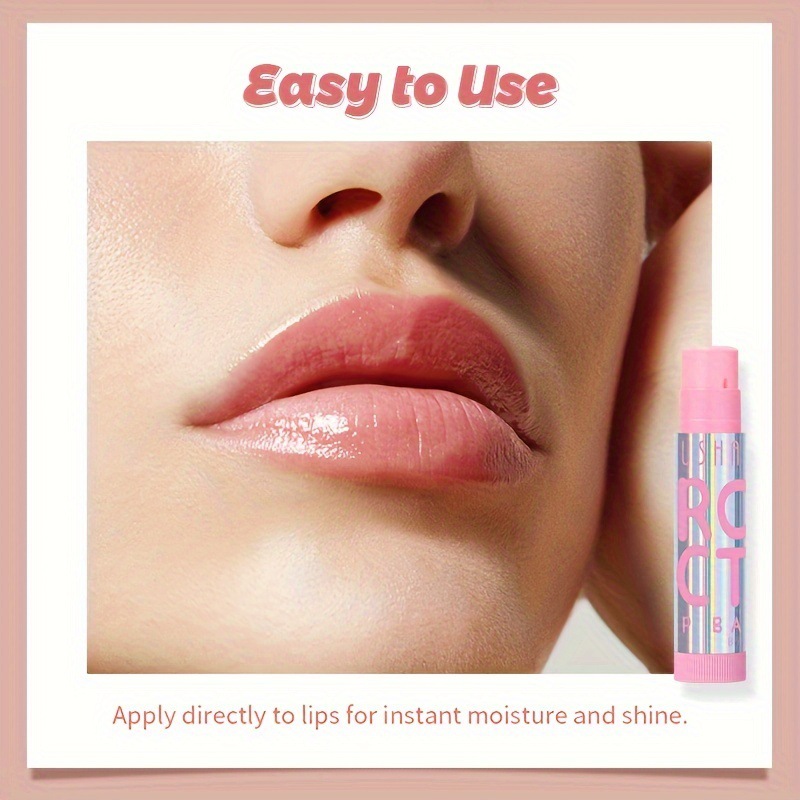 USHAS Aceite labial de punto transfronterizo europeo y americano Hidratante Hidratante Labios Raligerar las líneas de los labios y prevenir el agrietamiento LP2300