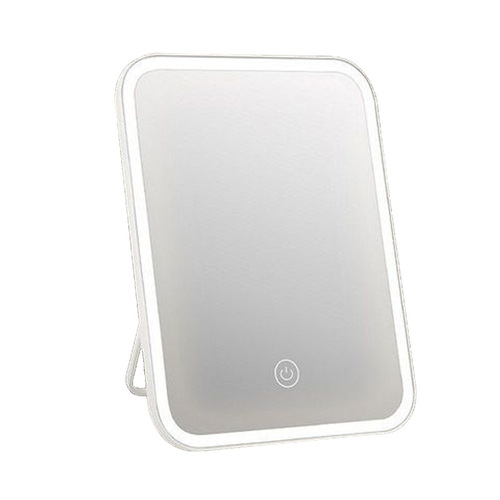 High-definition foldable travel makeup mirror, portable desktop vanity mirror for dormitory, student desk beauty mirror