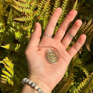 �W��Spiral palm ring jewelry���������ֹ��AȦ�������ƭh�S��