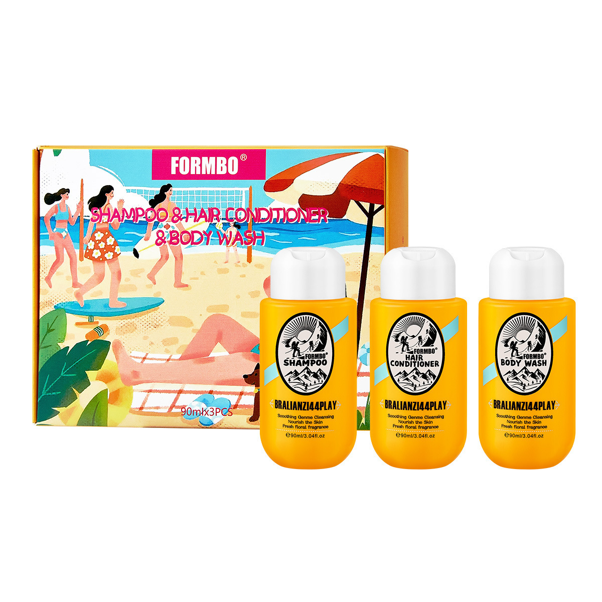 Transfronterizo ORMBO Brasil perfume lavado cubierta de ducha hidratante 90ML fábrica comercio al por mayor image 6