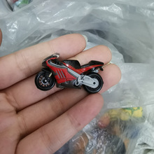 正版散货日本沙盘合金摩托车汽车模型火车场景玩具摆件铃木本田
