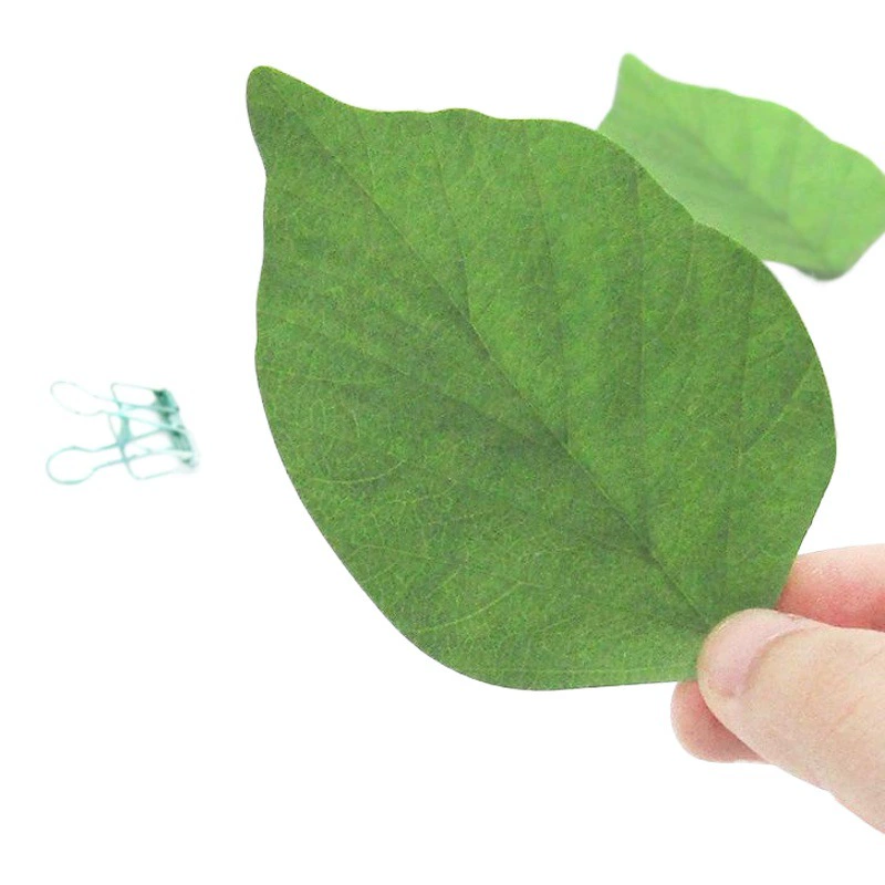 Имитация листьев дерева Post-It Notes Простые заметки Наклейки для сообщений Творческие заметки Простые удобные наклейки с желаниями N