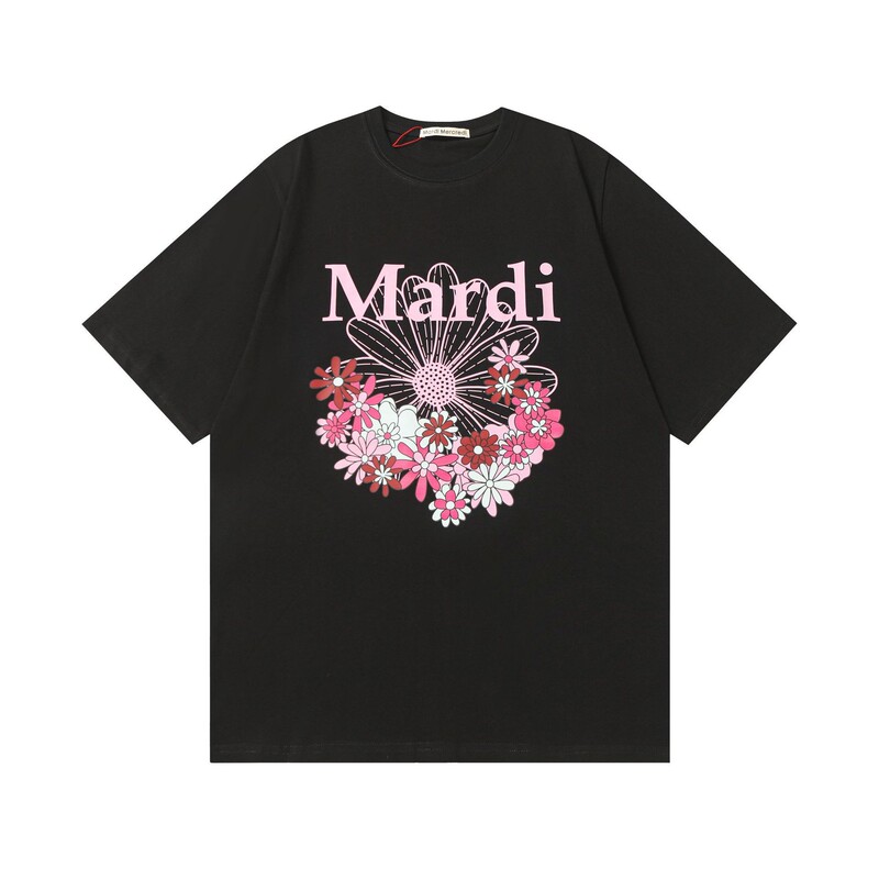 [High Quality] Mardi's New Daisy Short-Sleeved Letter T-Shirt Pure Cotton Versatile Summer Casual Top for Women