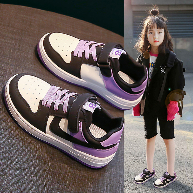 Zapatos para niños 2022 otoño nuevos zapatos de baloncesto para niños zapatos casuales de moda para niños zapatos de tablero alto para niñas