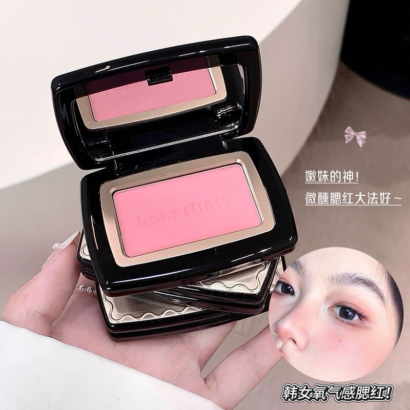 kakashow柔雾微醺腮红显色自然轻薄细腻黄皮显白好气色伪素颜批发|undefined